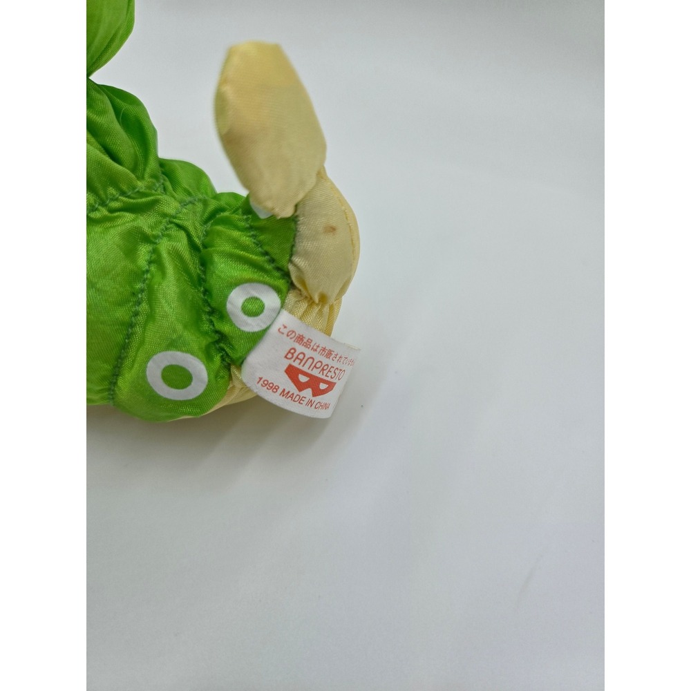Vintage 1998 Pokemon Caterpie Plush Banpresto Japan Pocket Monsters Nylon Toy - Picture 4 of 5